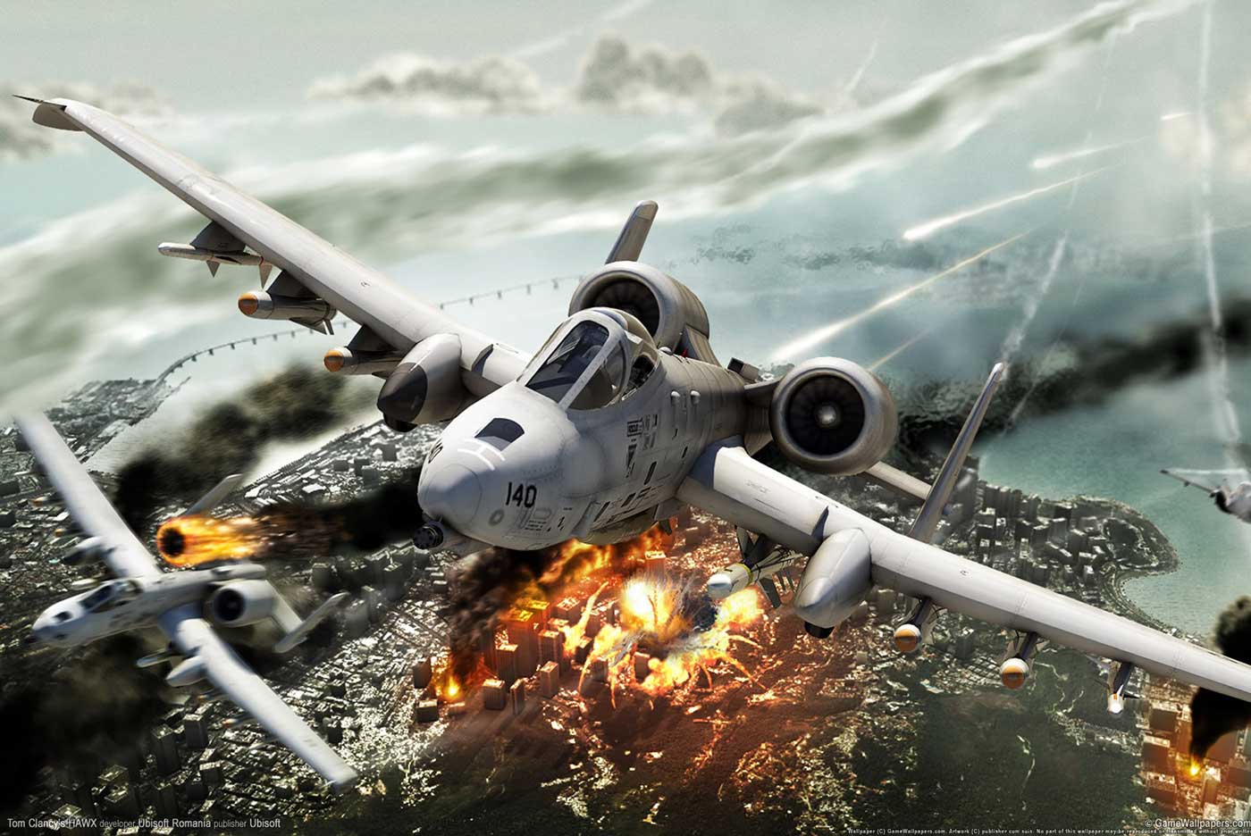 Tom Clancy's H.A.W.X: Usage of satellite imagery for creating more accurate maps